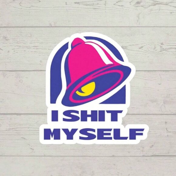 1pc I Myself Sticker Laptop Sticker Funny Workplace Funny Vinyl Sticker - Picture 1 of 3